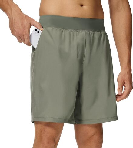 Willit Men's Golf Shorts Quick Dry Athletic Shorts Lightweight Hiking Workout Casual Shorts with Pockets 7" in Saudi Arabia