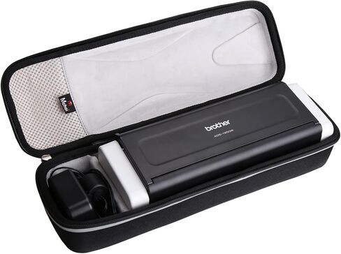 حقيبة حمل مقاومة للصدمات من Mchoi متوافقة مع Brother ADS-1700W / ADS-1250W / ADS-1200 / RADS1200، الماسح الضوئي المكتبي اللاسلكي المدمج، حافظة فقط in Saudi Arabia