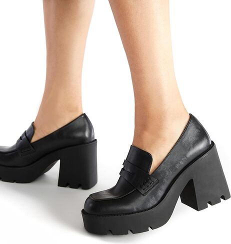 JustFab، أحذية نسائية، حذاء Cher ذو نعل سميك ونعل سميك in Kuwait