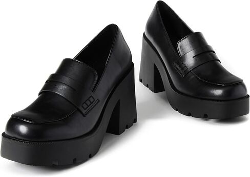 JustFab، أحذية نسائية، حذاء Cher ذو نعل سميك ونعل سميك in Kuwait