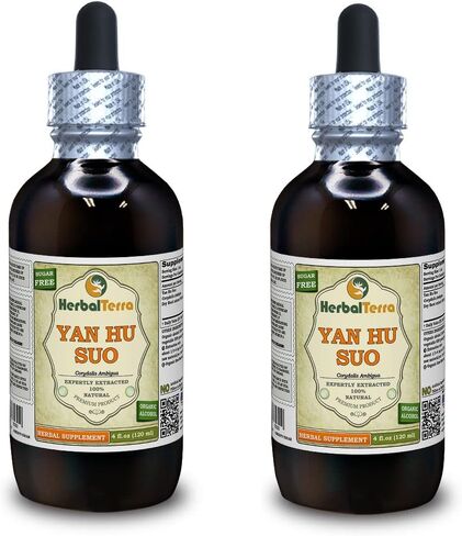 Yan Hu SUO (Corydalis Ambigua) Tincture, Dried Roots Liquid Extract 2 oz in Saudi Arabia