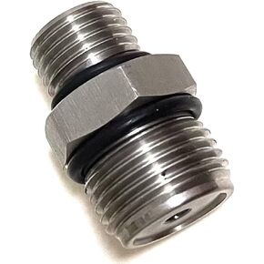 Stainless Steel Ported Fuel Rail Fitting for 2004.5-2010 Duramax LB7 LBZ LMM 113071000
