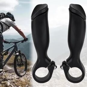 Bike Handlebar Ends Aluminum Alloy Bicycle Handlebar Bar End Grips Mountain Bike Handlebar Cover Handles for Road New MTB Cover Handle Cycling