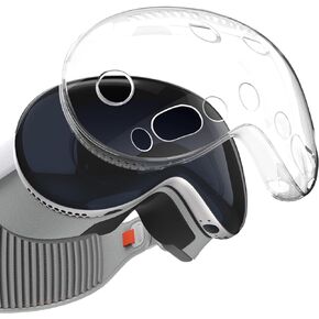 Seltureone Compatible with Apple Vision Pro Premium TPU Clear Case with Scratch and Shock Protection for VR Lens for Apple Vision Pro 2024 Accessories