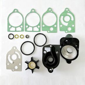 Gtion 77177A3 Compatible with Mercury 46-77177A3 Water Pump Repair Kit, for Mercury Marine 2-Cycle 30 35 40 45 50 60 65 70 HP 1977-1997, Sierra 18-3324 GLM12100