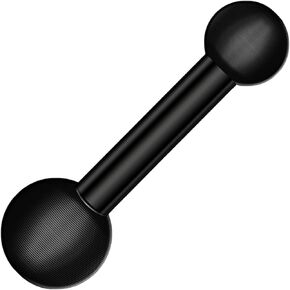 (Long:4") 25mm / 1 inch to 17mm Ball Adapter for RAM Mounts B Size Double Socket Arm, Garmin 17mm Swivel Ball Mounting Pattern GPS Mount