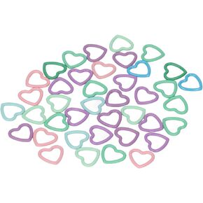 40 Pieces Locking Stitch Markers, Colorful Knitting Crochet Markers Stitch Marker Ring Crochet Locking Knitting Stitch Markers for DIY Knitting Accessories