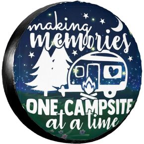 غطاء إطار احتياطي لغطاء إطار العجلة - مما يجعل ذكريات Strarry Sky مناسبة للمقطورة وRV وسيارات الدفع الرباعي والعديد من المركبات مقاس 15 بوصة in Kuwait