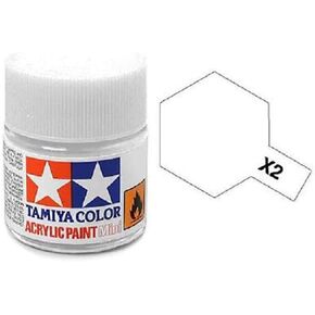 Tamiya Models X-2 Mini Acrylic Paint, White
