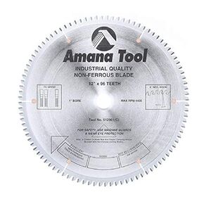 Amana Tool - 575601 Carbide Tipped Aluminum & Non-Ferrous Metals 7" Dia x 58T Tcg,