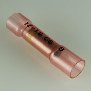 12-10 to 8 Ga. Step-Down Heavy Duty Heat-Shrink Butt Splice Terminals - (Pack of 10)