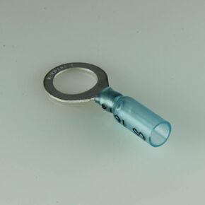 16-14 Ga. Heavy Duty Heat-Shrink Ring Terminals, 1/2" Stud - (Pack of 10)