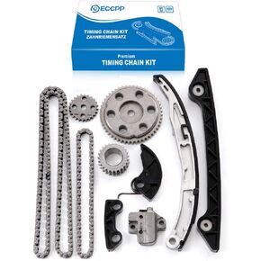 ECCPP Timing Chain Kit fits for 2003-2007 for Mazda 3 for Mazda 5 for Mazda 6 for Mazda Tribute 2.3L DOHC 16v
