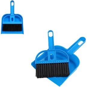 Small Broom and Dustpan Set Mini Dustpan and Brush Set Childrens Cleaning Set for Table Desktop Counter Drawer Keyboard Office Home Car Cleaning Small Animals