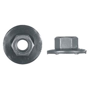 25 6-1.0mm 10mm Hex Head Nuts 19mm Loose Washer