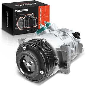 A-Premium Air Conditioner AC Compressor with Clutch Compatible with Jeep Compass 2007-2008, Patriot 2007-2008 & Dodge Caliber 2007-2009, 1.8L 2.0L 2.4L
