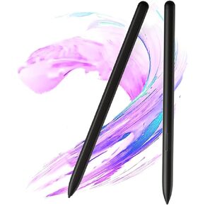 2 Pack Galaxy Tab S8 Pen Replacement for Samsung Galaxy S Pen Galaxy Tab S8,S8 Plus,S8 Ultra 4096 Levels of Pressure Sensitivity(Black)