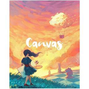 Canvas Board Game - Create Stunning Masterpieces! Art Competition and Puzzle Game for Kids & Adults, Ages 14+, 1-5 Players, 30 Minute Playtime, Made by R2i Games