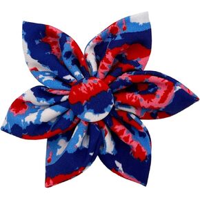 Huxley & Kent Pet Pinwheel | 4th of July | Spring Collar Accessory for Dogs/Cats | Valentine's Day Bow Collar Attachment | Cute, Comfortable Accessory | H&K Pinwheel for Pets