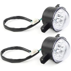 Newsmarts 2 قطعة 12 فولت الجبهة العلوي رئيس مصباح العالمي ل 110CC 125CC ATV رباعية TaoTao Coolster Peace JCL in Kuwait