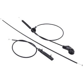 MOTOKU Engine Hood Release Cable Kit for BMW X5 E53 2000 2001 2002 2003 2004 2005 2006
