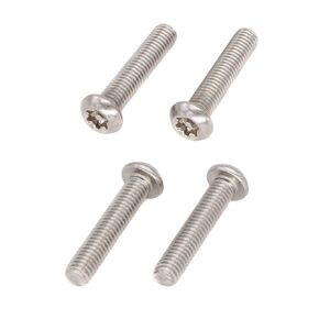 20pcs M6 x 20mm Pin-in-Torx Button Head Security Screws, Tamper Proof Screws, 304 Stainless Steel (M6 x 20mm)