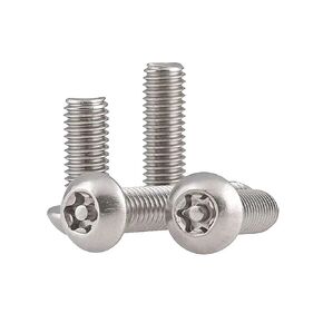 Anti-Theft Screws 304 Stainless Steel Screws Torx Round Head Bolts Machine Screws Security Screw M4*40mm,20 pcs