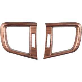 AntBooBoo for Honda CRV Side Air Vent Trims Wind Outlet Decoration Peach Wood Grain Dashboard Stickers for CR-V 2017 2018 2019 2020 2021 2022