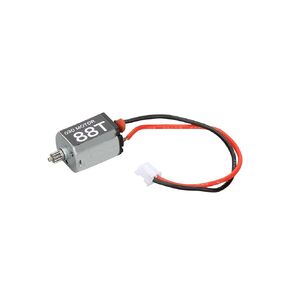 RCAWD 030 Brushed Motor 88T(Turns) with Metal 10T Pinion Gear for 1/24 Axial Scx24 Deadbolt Chevrolet Wrangler Gladiator Bronco Crawlers Upgrade Parts