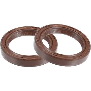 uxcell 2pcs Engine Crankshaft Oil Seal Replacement for Honda CR-V 1997-2000 for Honda Civic 1999-2000 No.91212-PR3-003/91212PR3003