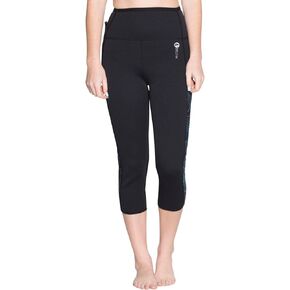Delfin Spa Women's Heat Maximizing Neoprene Workout Capris