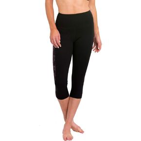 Delfin Spa Women's Heat Maximizing Neoprene Workout Capris