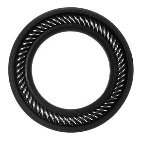 USA SEALING ZUSASES-31 Black Graphite Filled PTFE Spring Energized Seals Seal -100° to 450° F,1-1/2" ID,1-3/4" OD,1/8" Cross Section