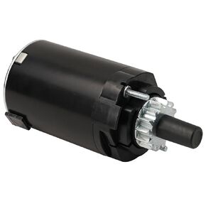 Starter Motor Replacement for Kohler Courage 2009801 2009805 2009806 2009808 2009810 Cub Cadet Series KH2009805S Husqvarna Toro New Holland 18 19 20 21 HP Electric Lawn Mower Engine with 12V 14 Teeth