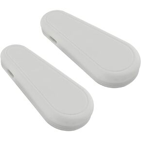 Cord Weight Spare 2PCS Plastic Cord Weight 50g Spare for Roller Blinds, White Cord Vertical Blind Chain Cord Loop Weight for Roman Blinds Chains and Curtain Cords