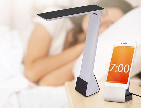 مصباح مكتبي LED يعمل بالبطارية من بوستيتش KT-VLED1810-BLUE، أزرق in Kuwait