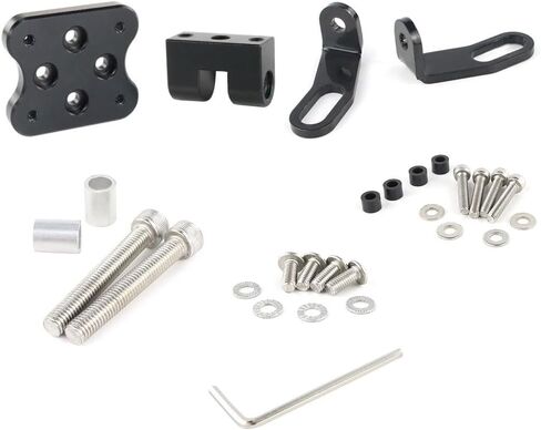 xitomer Universal GPS Mount GPS Bracket Adapter Mount, Fit for DR650 tenere 700 CB1000R Grom MSX125 Monster 800 Versys 650 DR-Z400SM, Compatible with Garmin/Tomtom Mount (AMPS Hole) in Saudi Arabia