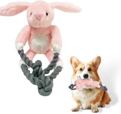 ألعاب قطيفة للكلاب - لعبة حيوانات لطيفة ومتينة للعب في الأماكن المغلقة مع الكلاب الصغيرة والمتوسطة والكبيرة (الفيل) in Kuwait