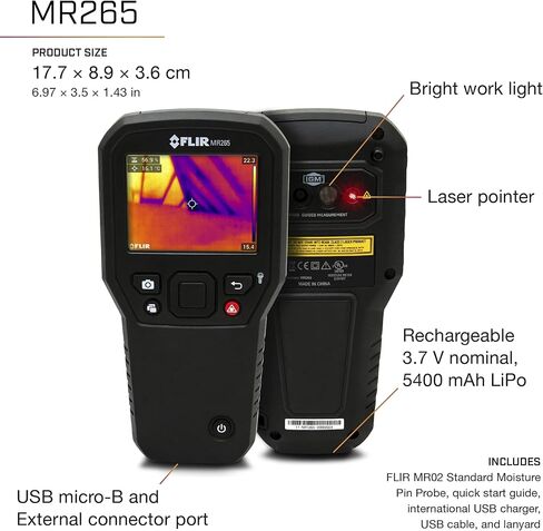 FLIR MR265 Moisture Meter and Thermal Imager with MSX in Kuwait
