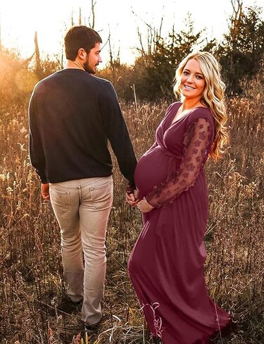 فستان الأمومة فستان الحمل الخريفي فستان استحمام الطفل فستان الأمومة لضيف حفل الزفاف فستان الحمل لالتقاط الصور فستان الأمومة الطويل فساتين الأمومة فستان الحمل الأحمر النبيذ الأحمر L in Kuwait