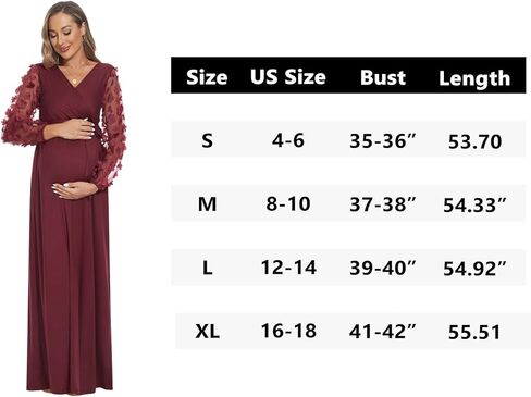 فستان الأمومة فستان الحمل الخريفي فستان استحمام الطفل فستان الأمومة لضيف حفل الزفاف فستان الحمل لالتقاط الصور فستان الأمومة الطويل فساتين الأمومة فستان الحمل الأحمر النبيذ الأحمر L in Kuwait