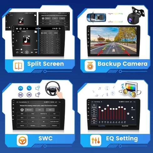 2+64GB 9 Inch Touchscreen Stereo Kit for Subaru Impreza WRX STI 2003-2006 Android 13 Radio with Wireless CarPlay Android Auto FM/RDS GPS Bluetooth WiFi USB MIC SWC Canbus RCA Backup Camera in Saudi Arabia