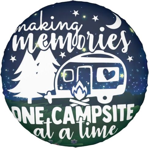 غطاء إطار احتياطي لغطاء إطار العجلة - مما يجعل ذكريات Strarry Sky مناسبة للمقطورة وRV وسيارات الدفع الرباعي والعديد من المركبات مقاس 15 بوصة in Kuwait