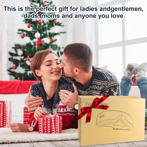 Intelligent Eye Massager with Heating, Father Day Gifts, Heated eye mask massager with compression and Bluetooth, Face Massager, Eye Care Device, Eye Mask for Reducing Eye Fatigue and Improving Sleep in Saudi Arabia