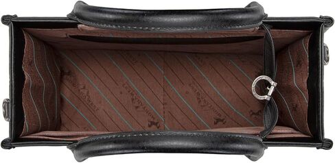 حقيبة حمل ذات مقبض علوي غربي من Montana West Longhorn Whipstitch مع مجموعة محفظة للبطاقات in Kuwait