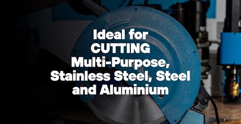 منشار قطع معدني 14 بوصة - قرص قطع قوي 120 فولت 1800 وات 355 مم، نائب دوار قطع مائل 45 درجة، مناشير دائرية لحماية الشفرة قابلة للسحب 1300 دورة في الدقيقة in Kuwait