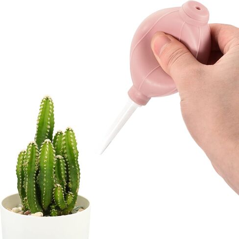 3 عبوات من منفاخ هواء كرات الغبار - مطاط لتنظيف المعدات وإزالة الغبار ونقل السائل، يوضع على الكمبيوتر/عدسة الكاميرا/النباتات (5.79 × 2.09 بوصة، وردي) in Kuwait