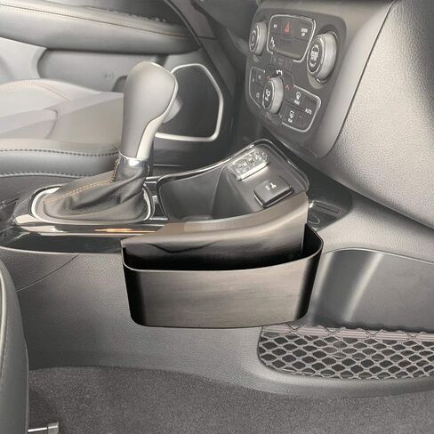 JeCar Gear Shift Storage Tray Compatible with Jeep Compass 2017 2018 2019 2020 Center Console Side Organizer Accessories in Saudi Arabia