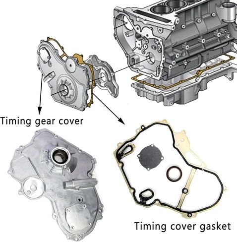 OP314 Oil Pump Timing Cover, for Chevrolet Equinox for GMC Terrain for Saturn Ion Sky LS1 LW1 L100 Vue for Saab for Buick Verano for Oldsmobile 2000-2017 L4/ 2.0L-2.4L/ DOHC 16V 1998cc 2198cc 122cid in Saudi Arabia