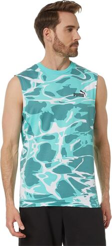 PUMA Summer Splash All Over Print Sleeveless Tee in Saudi Arabia